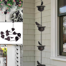 Load image into Gallery viewer, Vintage Bird Shaped Rain Chain