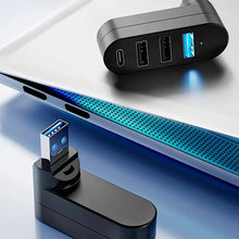 Load image into Gallery viewer, Multifunctional Mini Rotatable 3-port USB Port