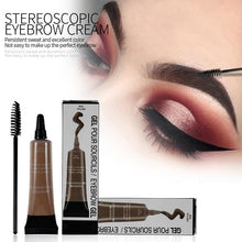 Load image into Gallery viewer, Long-lasting Waterproof Smudge-proof Liquid Eyebrow Gel