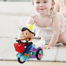Load image into Gallery viewer, Stunt Spin Dance Electric Tricycle Toy