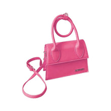 Load image into Gallery viewer, Solid Color Flap Square Bag