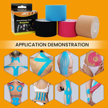 Load image into Gallery viewer, Elastic Kinesiology Tape (5M x 4 pcs)