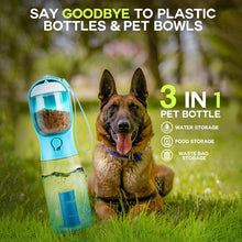 Load image into Gallery viewer, Sakerplus Portable Dog Water Bottle