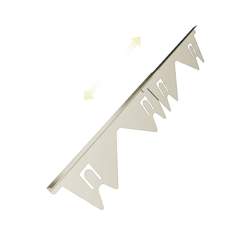 Retractable Stainless Steel Stove Gap Covers 1 Pack(2pcs)
