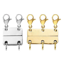 Load image into Gallery viewer, Necklace Separator for Layering Multi Necklace Layering Clasp