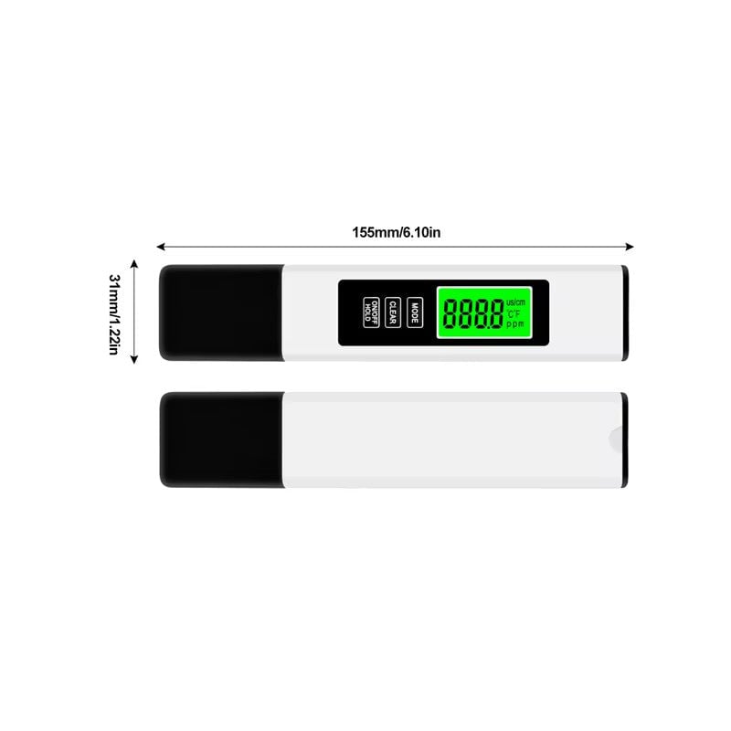 【Extra 15% OFF】New 4 in 1 Tds Meter Digital Water Tester