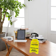 Load image into Gallery viewer, Caution Overstimulated Sign for Desk