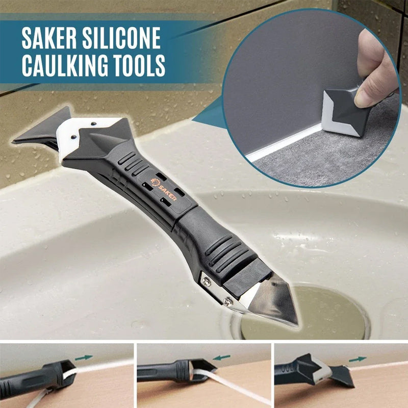 Professional Sealant Finishing Kit for Home Improvement - Silicone Caulking Tools