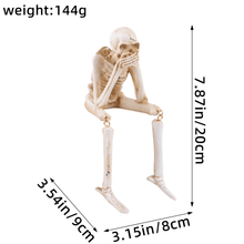 Load image into Gallery viewer, Creative Skeleton Skull Decor