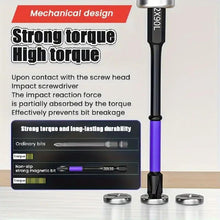 Load image into Gallery viewer, 6 pieces Magnetic Shockproof Batch Bits