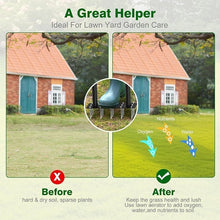 Load image into Gallery viewer, Manual Spring-Loaded Lawn Aerator &amp; Tiller