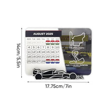 Load image into Gallery viewer, 2025 Racing Calendar (Formula 1 Edition)