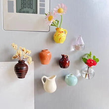 Load image into Gallery viewer, Magnetic Vase Fridge Stickers