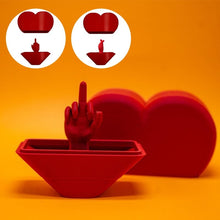 Load image into Gallery viewer, Valentine's Day Middle Finger Heart Prank Gift