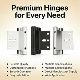 Child Safety Door Lock with 3-Inch Anti-Theft Aluminum Hinge Bolt Night Lock