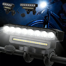 Load image into Gallery viewer, Multi-Source LED Bicycle Headlight
