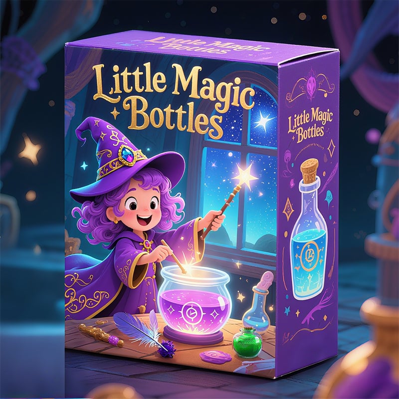Witch Magician Potion Magic Bottle Set