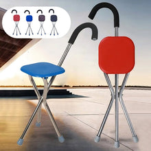 Load image into Gallery viewer, Foldable Walking Stick Chair
