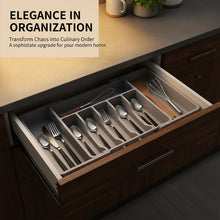 Load image into Gallery viewer, Kitchen Expandable Silverware Drawer Organizer