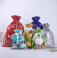 Load image into Gallery viewer, Drawstring Christmas Gift Bags