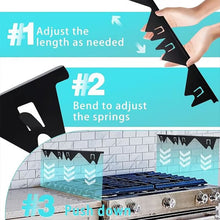 Load image into Gallery viewer, Retractable Stainless Steel Stove Gap Covers 1 Pack(2pcs)