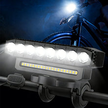 Load image into Gallery viewer, Multi-Source LED Bicycle Headlight