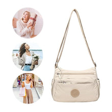 Load image into Gallery viewer, Solid Color Fashionable Multi-pocket Zipper Crossbody Bag