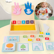 Load image into Gallery viewer, 2-in-1 Sand Drawing &amp; Educational Set
