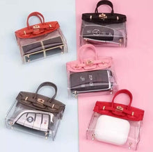 Load image into Gallery viewer, Trendy Mini Transparent Key Case