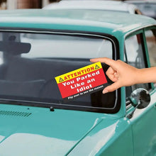 Load image into Gallery viewer, You Parked Like An Idiot Parking Cards