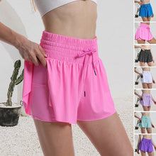 Load image into Gallery viewer, Women's Casual High-Waist Drawstring Athletic Shorts