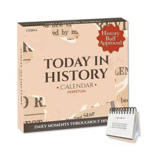 Load image into Gallery viewer, Today in History Perpetual Calendar