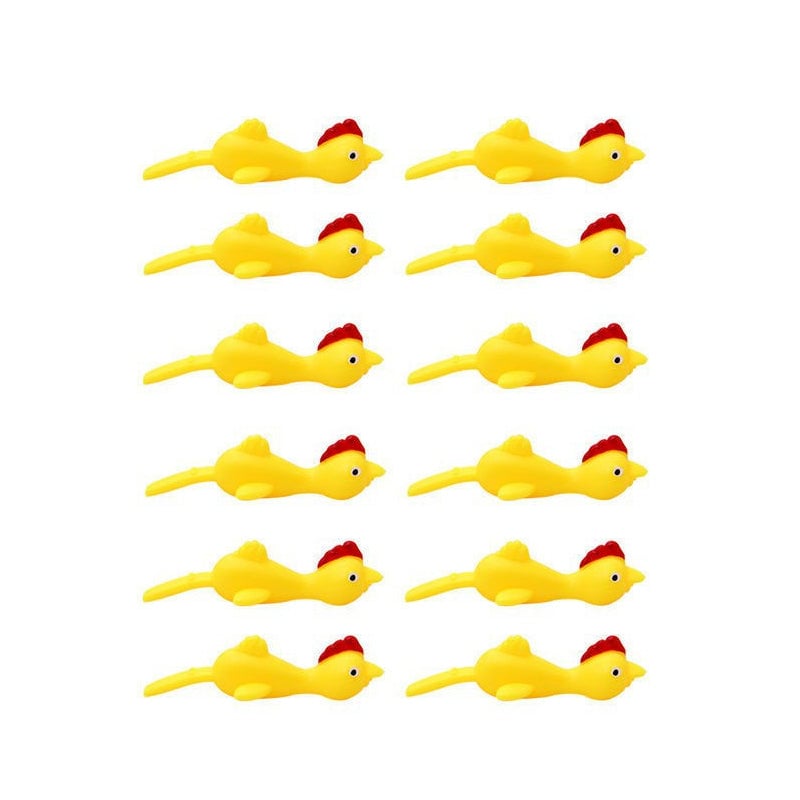Slingshot Chicken Flying Finger Toy