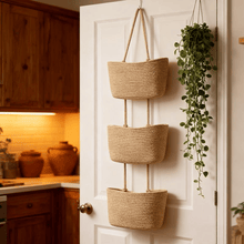 Load image into Gallery viewer, Decorative 3-Tier Hanging Organizer Bag