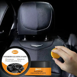 Car interior leather care cream
