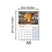 Load image into Gallery viewer, 2025 F**k The Year Adult Calendar