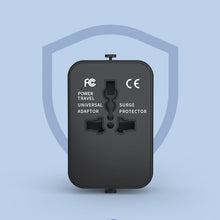 Load image into Gallery viewer, Universal Travel Adapter with Dual USB Ports