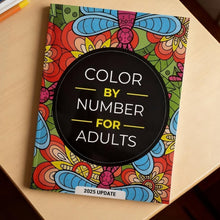 Load image into Gallery viewer, Color By Number Coloring Book for Adults