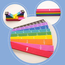 Load image into Gallery viewer, Math Teaching Fraction Strips