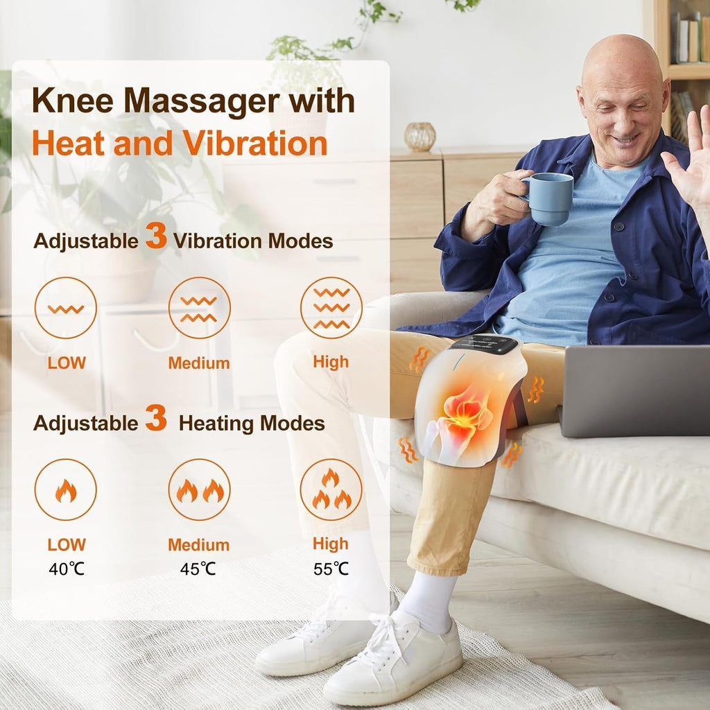 3-in-1 Cordless Knee Massager