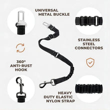 Load image into Gallery viewer, Adjustable Elastic Dog Seat Belt