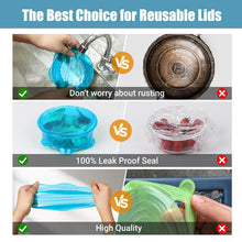 Load image into Gallery viewer, Kitchen Silicone Stretchy Crisper Lid