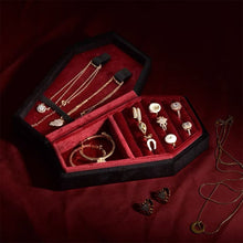 Load image into Gallery viewer, Gothic Coffin Jewelry Storage Box