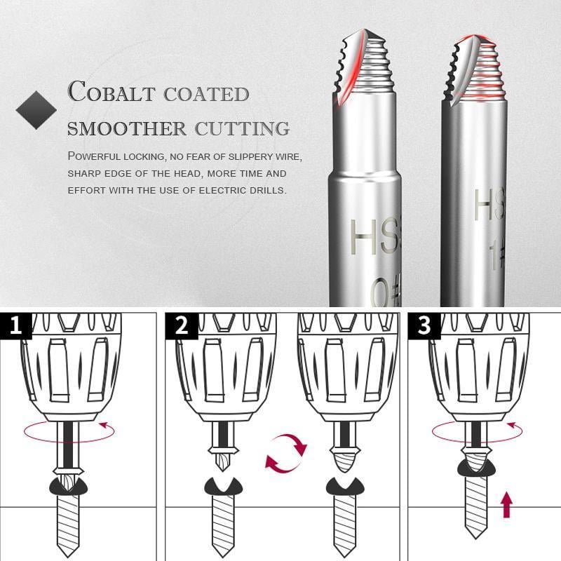 Aless™ Screw Extractor(4 Pcs/5pcs/6pcs)
