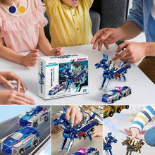 Load image into Gallery viewer, 2-in-1 Magnetic Cars That Transform into Flying Dragon and Unicorn