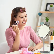 Load image into Gallery viewer, 20-piece coffee-coloured makeup brush set
