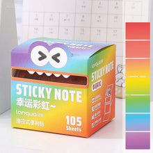 Load image into Gallery viewer, Colorful Self-Adhesive Pull-Out Memo Pads
