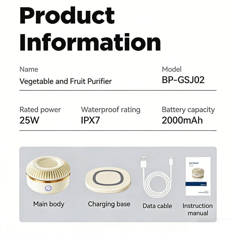 Fruit & Vegetable Washer