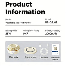 Load image into Gallery viewer, Fruit &amp; Vegetable Washer