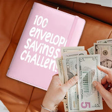Load image into Gallery viewer, 100 Days Money Saving Challenge Binder Set